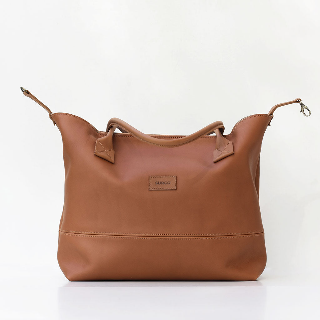 Cartera Tote de cuero Gran Viajera