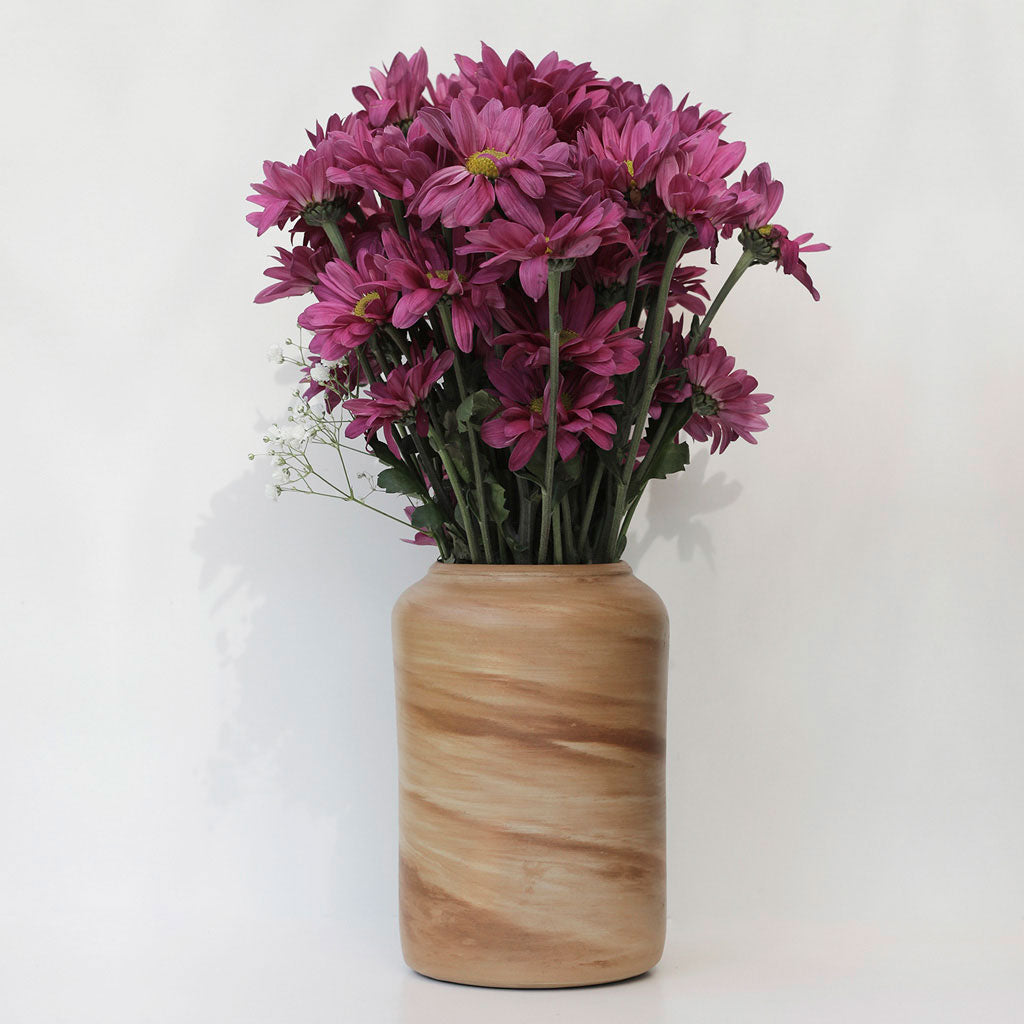 Jarrones Floreros marmoleados