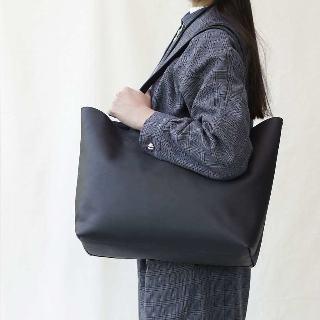 Tote Bag cuero Cruda