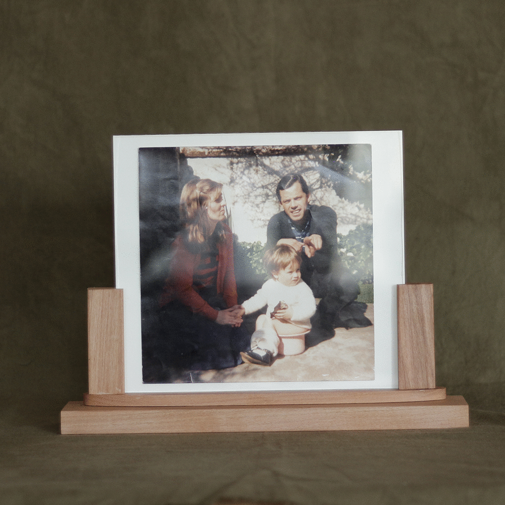 Marco para fotografia de doble cara