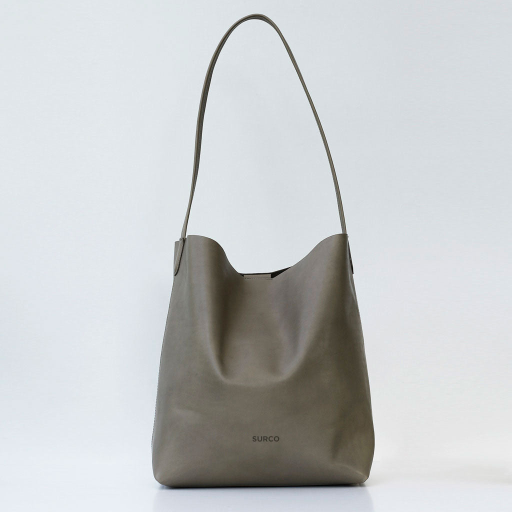 Cartera Tote de cuero Gran Recolectora