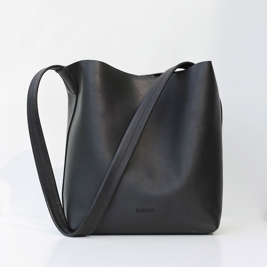 Cartera Tote de cuero Recolectora