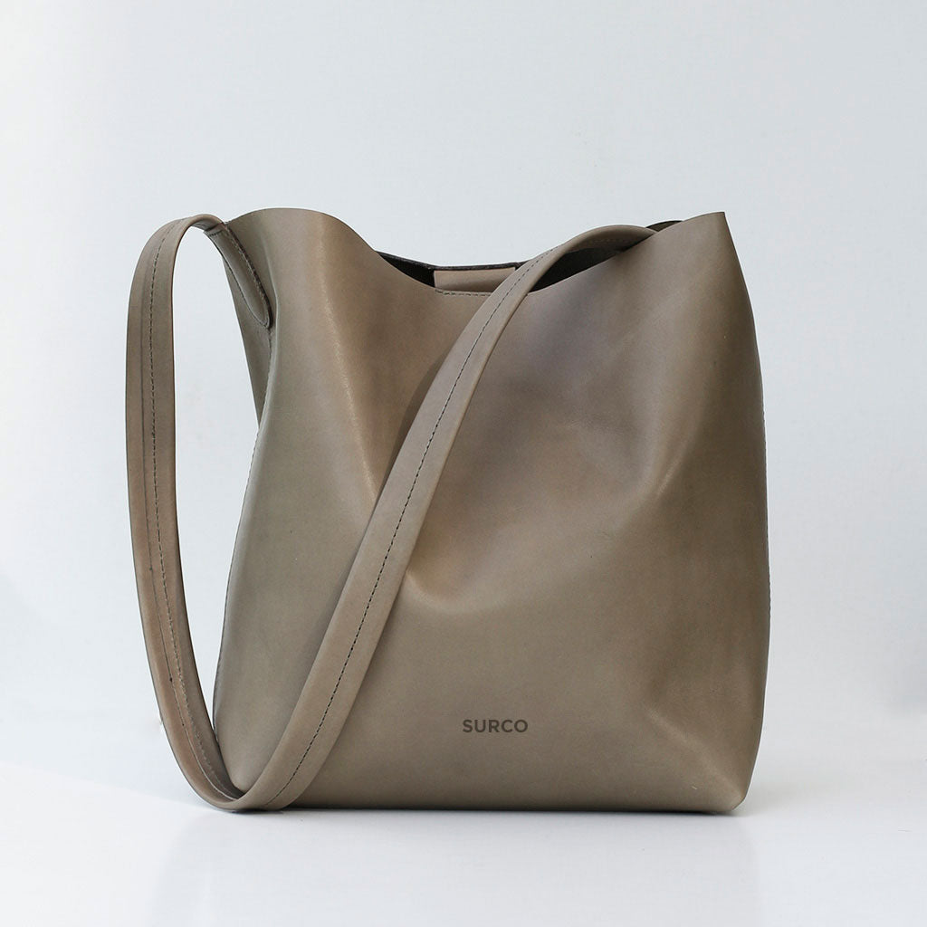 Cartera Tote de cuero Recolectora