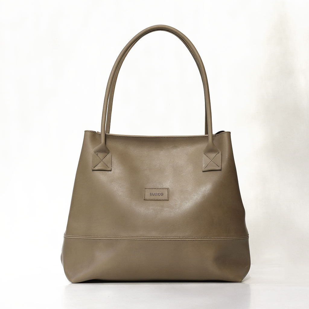 Cartera Tote de cuero Gran Viajera