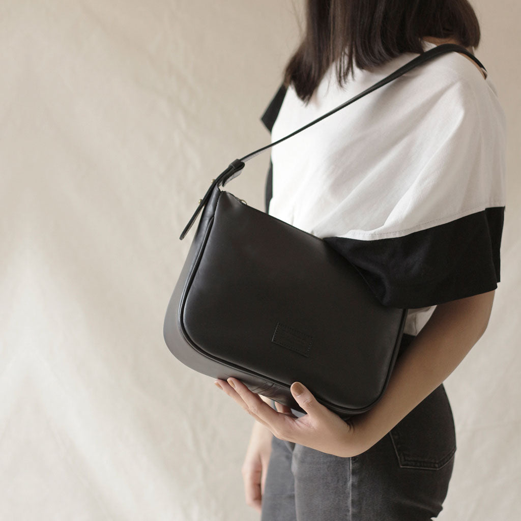 Cartera bandolera de cuero Miss Jane