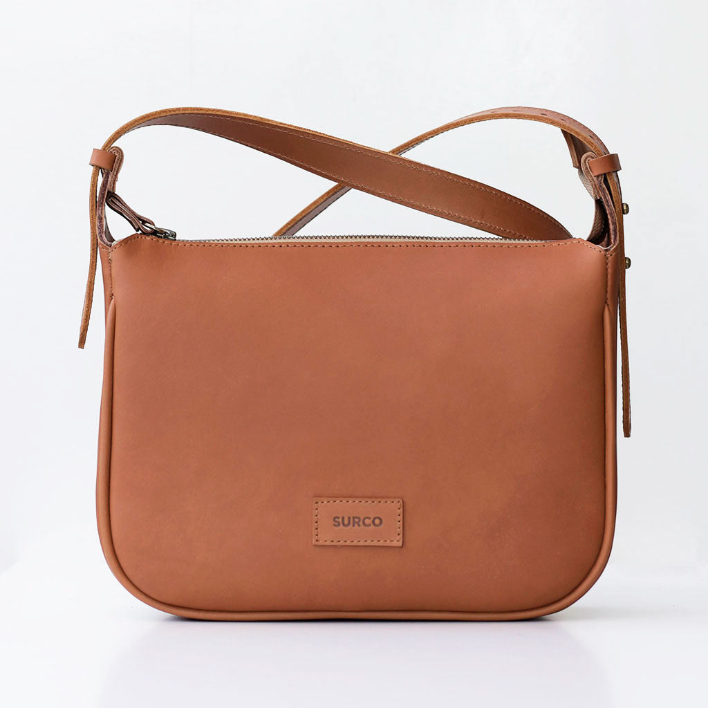 Cartera bandolera de cuero Miss Jane