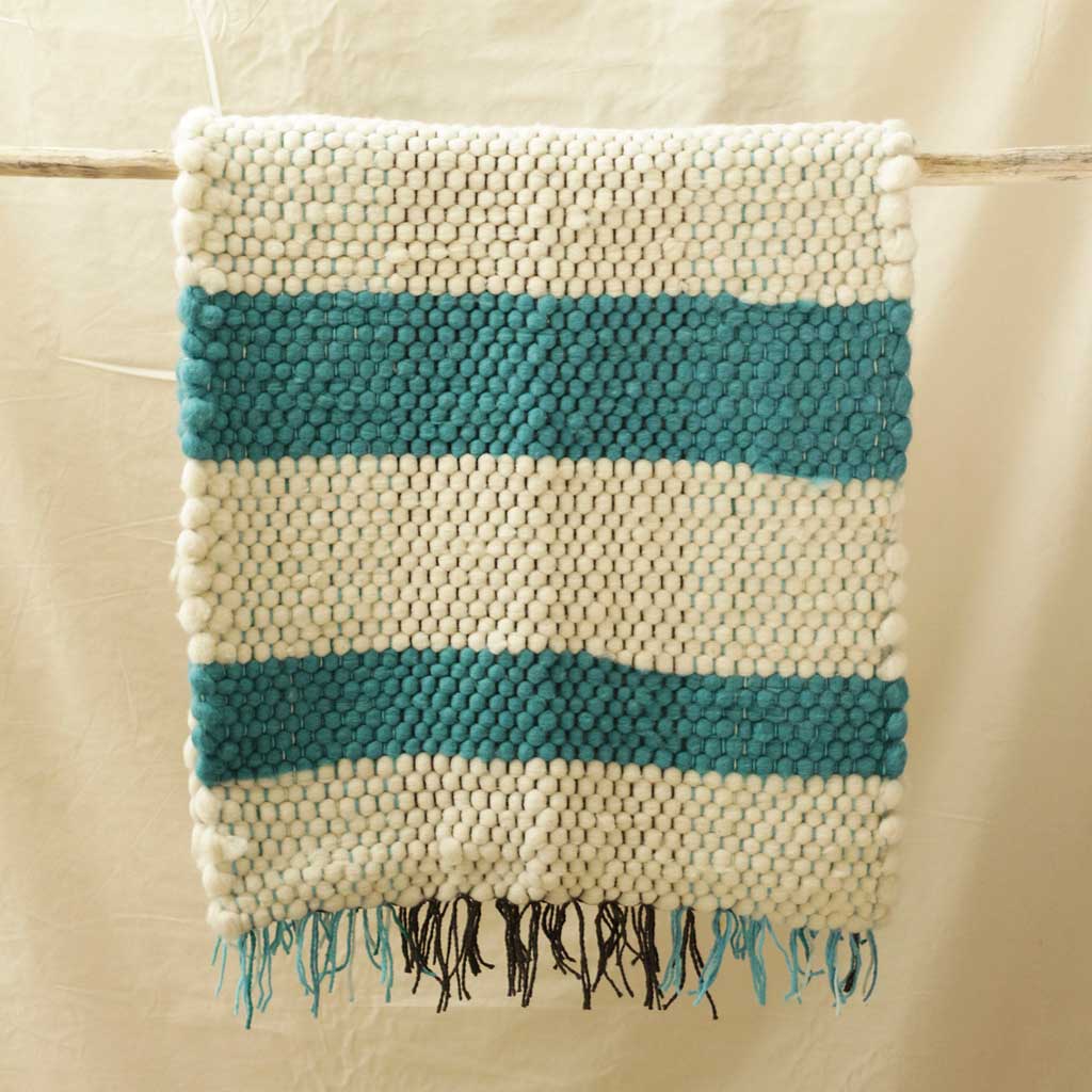 Pieceras Chiloé en lana vellón