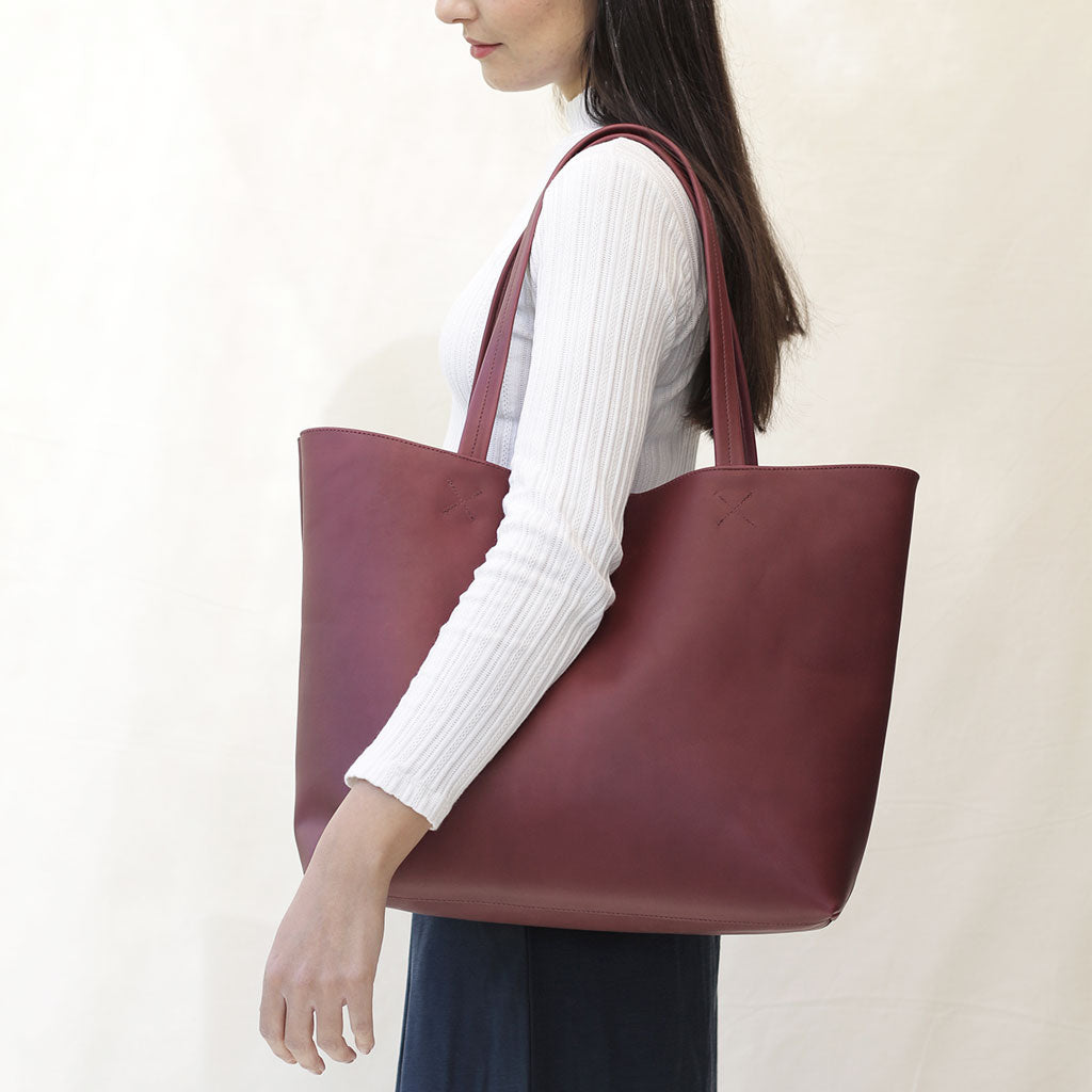 Tote Bag cuero Cruda