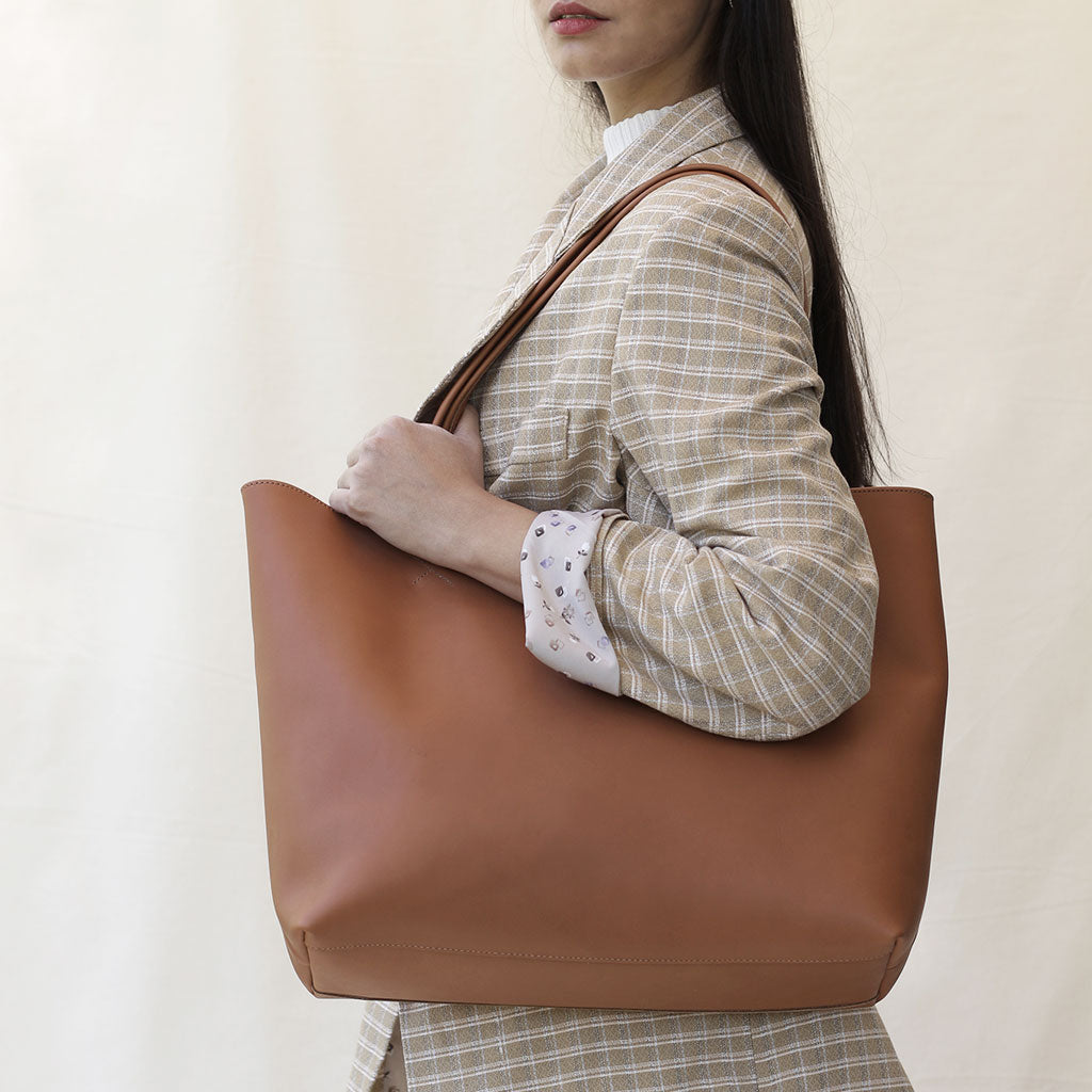 Tote Bag cuero Cruda