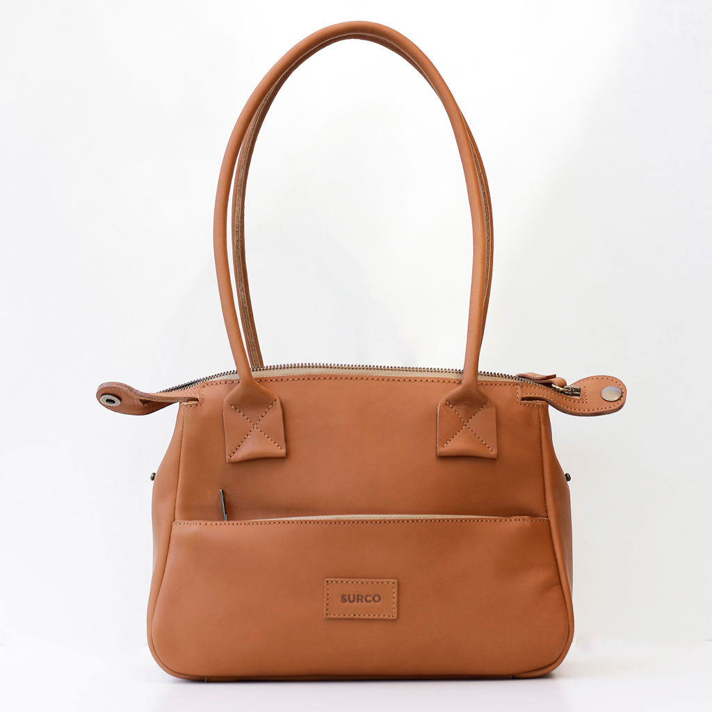 Cartera de cuero Viajera