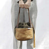 Raw Bag mini, bolso cartera algodón encerado y tintes naturales