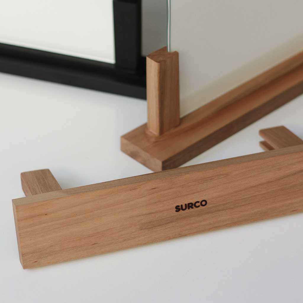 Marco para fotografia de doble cara en madera nativa