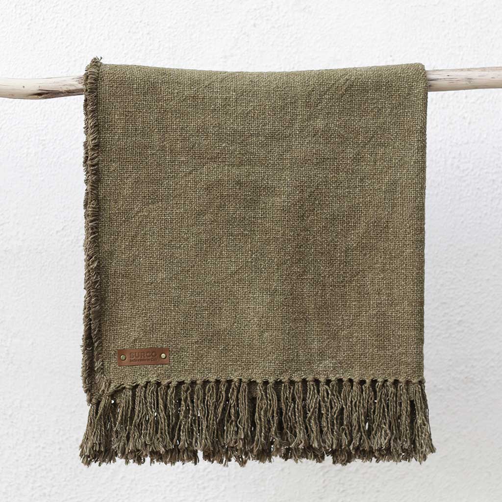 Pieceras 100% algodón teñidas con tintes naturales