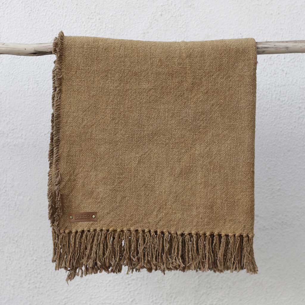 Piecera 100% algodón camel