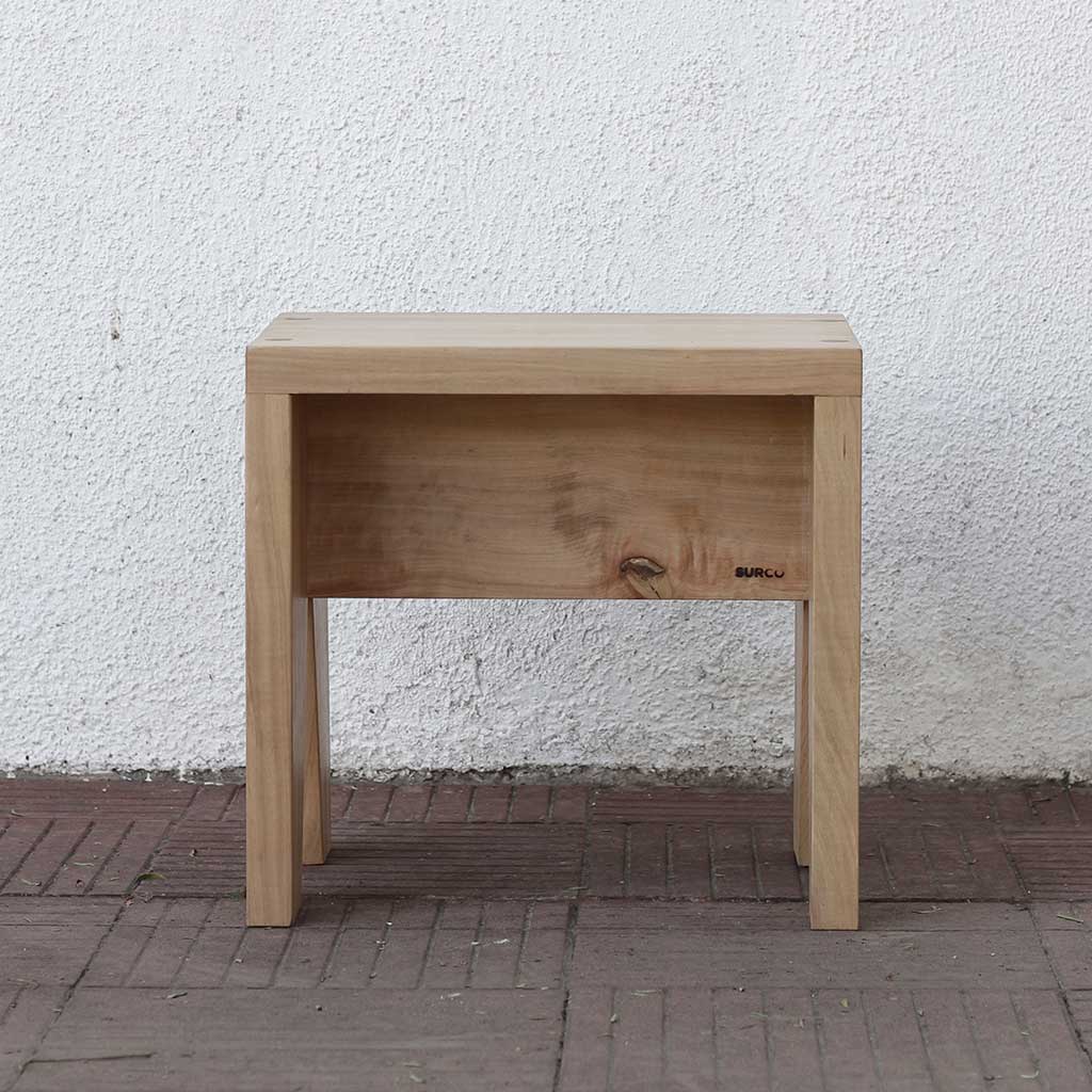Piso taburete de madera nativa